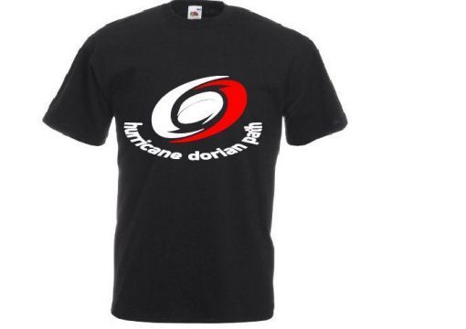 hurricane Dorian path tshirt men women