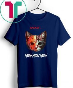 jason voorhees cat meow halloween Shirt