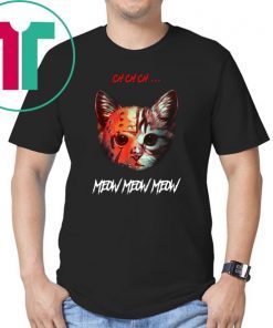 jason voorhees cat meow halloween Shirt