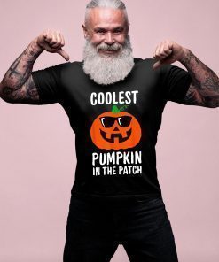 Coolest Pumpkin in the Patch, Halloween Costume Boys Girls 2019 T-Shirt