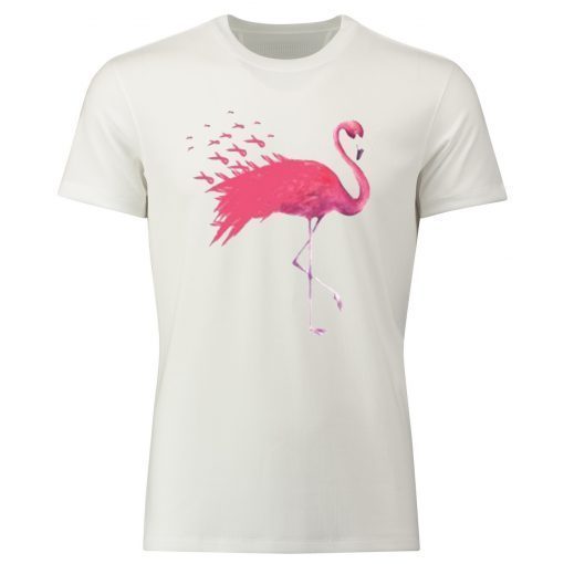 Breast Cancer Awareness Flamingo Funny T-Shirt