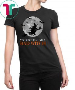 you coulda had a bad witch shirt Funny Halloween Gift TShirt