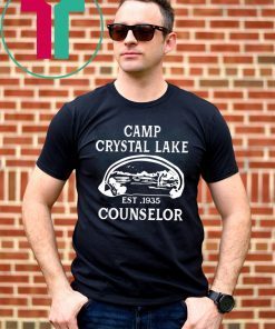 Camp Crystal Lake Camping Vintage Horror Novelty Classic T-Shirt