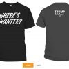 Where Hunter Shirt Font and Back