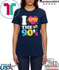 1990's 90s TShirt I Heart the Nineties Shirt
