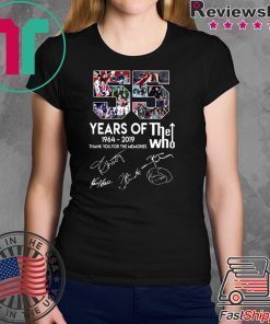 55 Years of The Who shirt