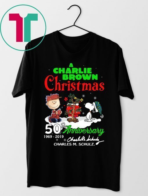 A Charlie Brown Christmas 50th Anniversary Shirts