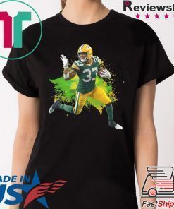Aaron Jones Green Bay Packers Running Back T-Shirt