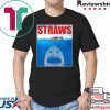 Anti Straws Save The Sea Turtles Save The Earth T-shirt