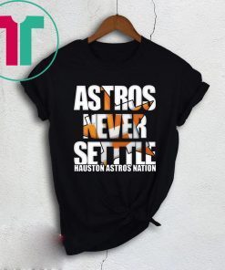 Official Antros Never Settle Shirt