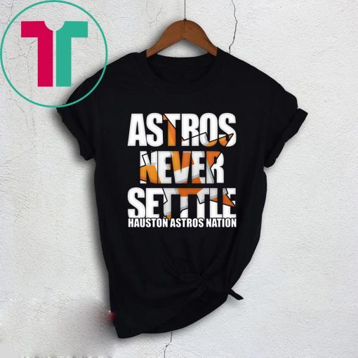 Official Antros Never Settle Shirt