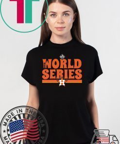 Astros Cap with 2019 World Series Patch T shirt