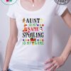 Aunt is my name spoiling is my game Christmas T-Shirt