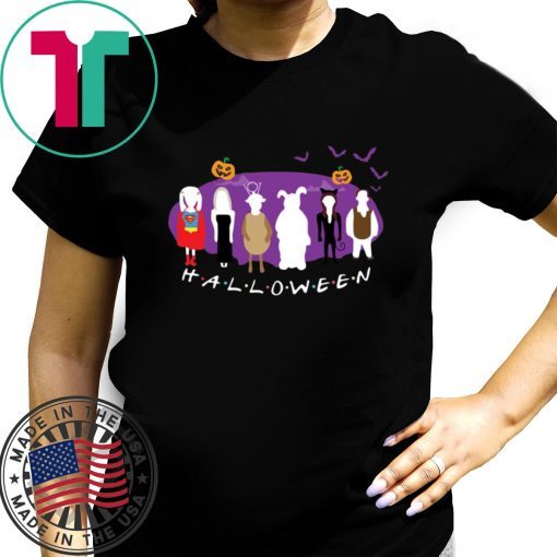 Awesome The One with the Halloween Party Halloween Friends shirt