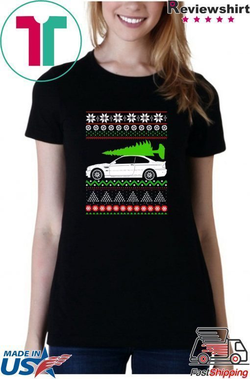 BMW E46 M3 Christmas T-Shirt