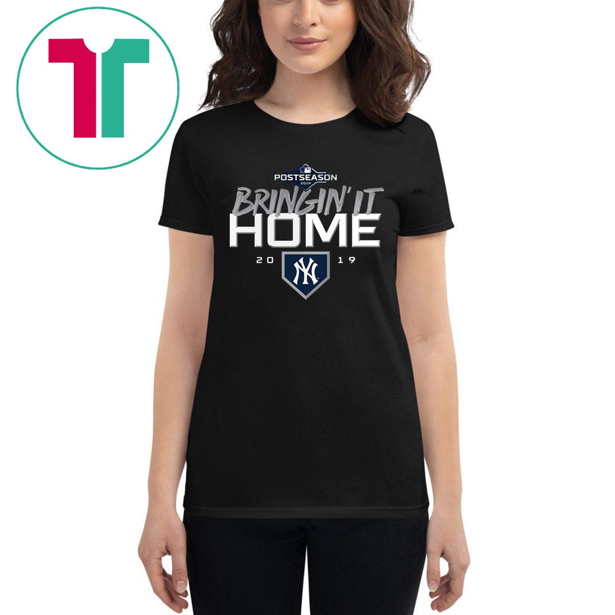 female yankees shirt