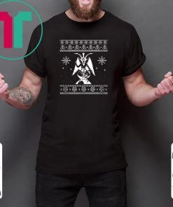 Baphomet Christmas Ugly Sweater T-Shirt