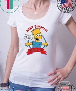 Bart Simpson Don’t have a cow man shirt