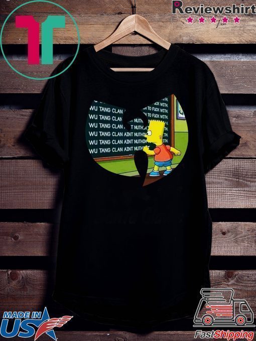 Bart Simpson Wu Tang Clan T-Shirt