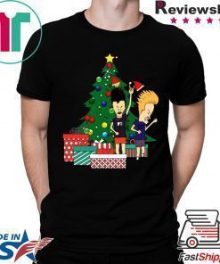 Beavis And Butthead Around The Christmas Tree Shirt