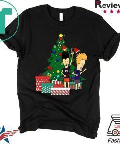 Beavis And Butthead Around The Christmas Tree Shirt