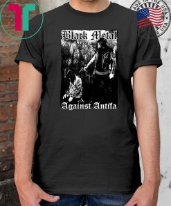 Behemoth’s Nergal Reveals ‘Black Metal Against Antifa’ Shirt For Mens Womens