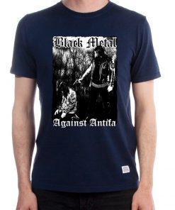 Offcial ‘Black Metal Against Antifa’ Tee Shirt Behemoth’s Nergal Reveals Tee