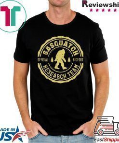 Bigfoot Shirt Finding Sasquatch Research Team Shirt