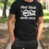 Black Metal Against Antifa T-Shirt For Mens Womens