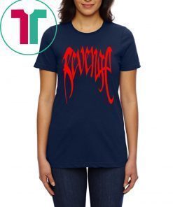 Black and red revenge shirt