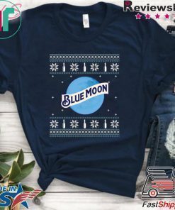 Blue Moon Beer Sweatshirt Blue Moon Beer Christmas Ugly T-Shirt