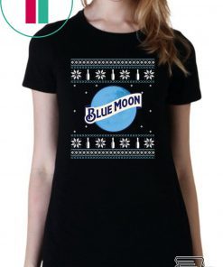 Blue Moon Beer Sweatshirt Blue Moon Beer Christmas Ugly T-Shirt