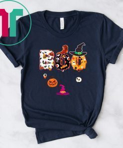 Boo Halloween Costume Dinosaur, Ghosts, Pumkin & Witch Hat T-Shirt