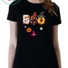 Boo Halloween Costume Dinosaur, Ghosts, Pumkin & Witch Hat T-Shirt