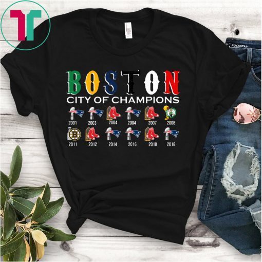 Boston City of Champions Shirt