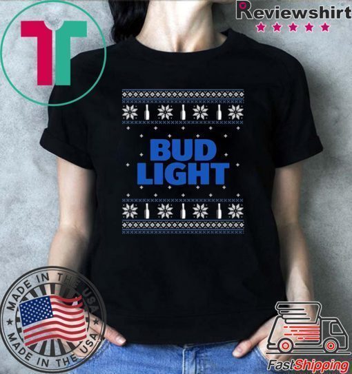 Bud Light Beer Sweatshirt Bud Light Beer Christmas Ugly T-Shirt