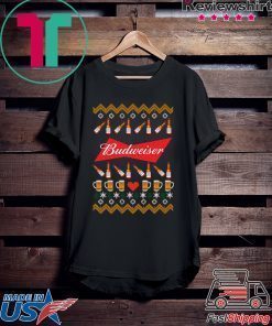 Budweiser Beer Funny Ugly Christmas Shirt