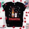 Budweiser Reinbeer Funny Beer Reindeer Christmas T-Shirt