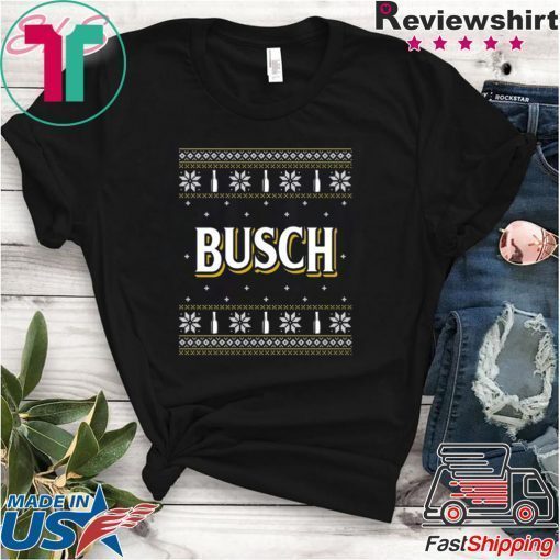 Busch Beer Sweatshirt Busch Christmas Ugly T-Shirt