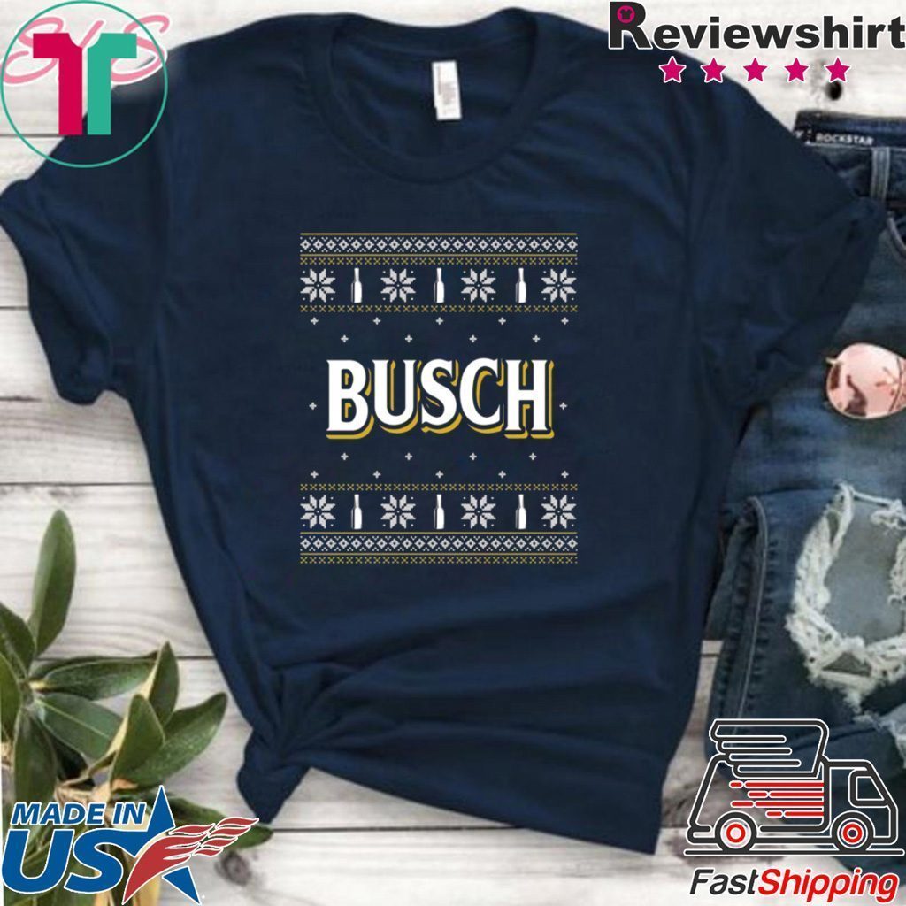 busch beer sweater