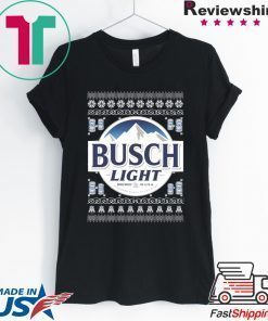 Busch Light Beer Ugly Christmas T-Shirt