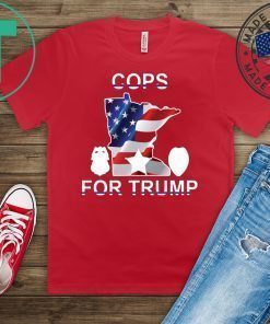 Buy Cops for Donald Trump Minnesota T-Shirt
