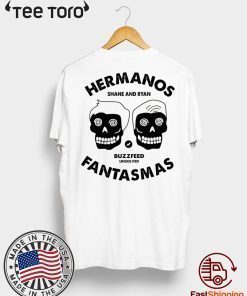 Buzzfeed’s Unsolved Hermanos Fantasmas t-shirts