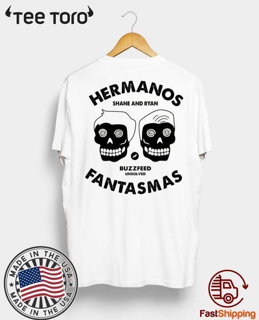 Buzzfeed’s Unsolved Hermanos Fantasmas t-shirts