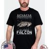 All I Want For Christmas Is The Millennium Falcon Star Wars tee shirt
