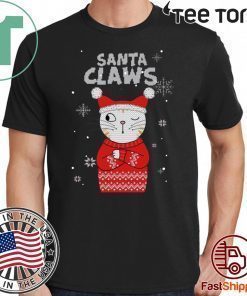Santa Claws Cat Ugly Christmas Sweater Style 2020 T-Shirt