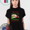 Camping This Is My Hallmark Chirtmas Movie Watching T-Shirt