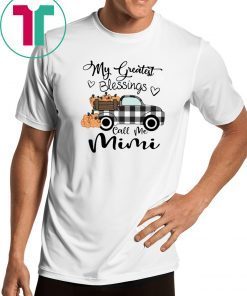 Car my greatest blessings call me Mimi shirts