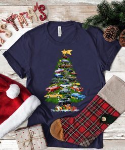 Cars Christmas Tree Shirt