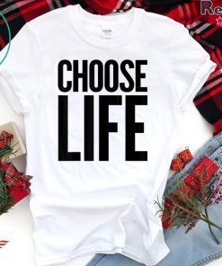 Choose Life Vintage Retro 80s Funny T-Shirt